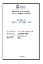 Báo cáo Thực tập nhận thức tại Công ty TNHH Bê tông Lafarge Việt Nam