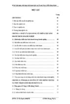 Khóa luận Xây dựng chiến lược kinh doanh dịch vụ 3G của công ty viễn thông Viettel