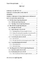 Chuyên đề Tăng cường quản lý rủi ro lãi suất tại ngân hàng đầu tư và phát triển Việt Nam BIDV