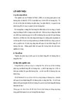 Đề tài Nghiên cứu phản ứng và mối quan hệ của khách hàng đối với thương hiệu xi măng Hải Vân