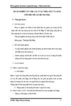 Đề án Dự án nghiên cứu nhu cầu và sự thõa mãn của sinh viên đối với vấn đề nhà trọ