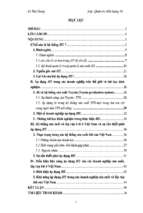 Đề tài Điều kiện, khả năng áp dụng hệ thống JIT (just in time) trong các doanh nghiệp sản xuất và lắp ráp ô tô Việt Nam