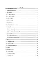 Tiểu luận Dự án quán ăn vặt siêu sạch