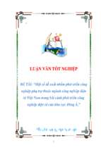 Đề tài Một số đề xuất nhằm phát triển công nghiệp phụ trợ thuộc ngành công nghiệp điện tử Việt Nam trong bối cảnh phát triển công nghiệp điện tử của khu vực Đông Á