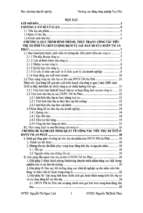 Đề tài Một số giải pháp nâng cao khả năng tiêu thụ xe ô tô tại doanh nghiệp tư nhân thương mại An Phát