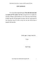 Chuyên đề Phát triển kinh doanh dịch vụ Logistics tại công ty NYK Logistics Việt Nam