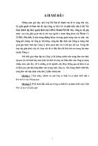 Tình hình đấu thầu tại công ty đầu tư và phát triển nhà ở Hà Nội và một và kiến nghị