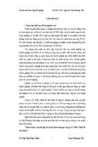 Chuyên đề Hoàn thiện công tác lập kế hoạch bán hàng tại công ty cổ phần thiết bị Tân Phát