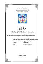 Đề tài Định vị thương hiệu du lịch làng lụa Vạn Phúc