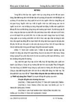 Chuyên đề Hoàn thiện công tác đào tạo nhân lực tại công ty TNHH xây dựng Đức Thành