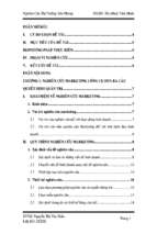 Luận văn Nghiên cứu thị trường cao ốc văn phòng tại Thành phố Hồ Chí Minh