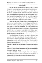 Đề tài Một số biện pháp nhằm nâng cao hiệu quả sản xuất kinh doanh của công ty cổ phần cảng Vật Cách