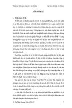 Luận văn Một số giải pháp nhằm nâng cao hiệu quả công tác văn phòng tại công ty cổ phần đầu tư Nam Đình Vũ