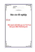 Đẩy mạnh xuất khẩu gạo của Việt Nam theo quan điểm Marketing - Mix