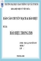 Báo hiệu trong ims.ppt