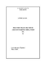 Phát triển trang trại trên địa bàn huyện krông năng, tỉnh đắk lắk