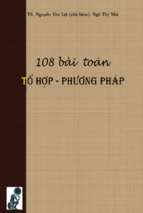 108 bài toán tổ hợp – phương pháp