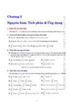 Nguyên hàm – tích phân và ứng dụng – dương phước sang