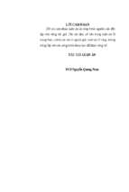 đảng bộ tỉnh lâm đồng lãnh đạo phát triển nông nghiệp ứng dụng công nghệ cao từ năm 2004 đến năm 2015