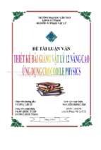 Thiết kế bài giảng vật lý 12 nâng cao ứng dụng crocodilephysics