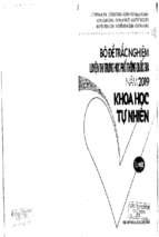 Bộ đề trắc nghiệm luyện thi trung học phổ thông quốc gia năm 2019 môn khoa học tự nhiên tập 1
