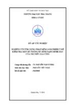 Nghiên cứu ứng dụng phần mềm gom inspect để kiểm tra một số thông số hình dạng hình học của chi tiết gia công