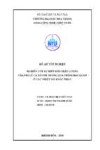 Nghiên cứu sự biến đổi chất lượng của phi lê cá rô phi trong quá trình bảo quản ở các nhiệt độ khác nhau