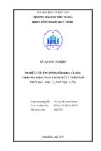 Nghiên cứu ứng dụng nấm men ưa béo yarrowia lipolytica trong xử lý phụ phẩm thủy sản   đầu cá ngừ vây vàng