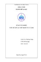 Thiết kế chế tạo thiết bị bóc vỏ củ hành