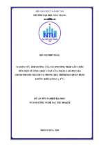 Nghiên cứu ảnh hưởng của các phương pháp gây chết đến một số tính chất cơ lý của thịt cá rô phi vằn (oreochromis niloticus) trong quá trình bảo quản bằng không khí lạnh (3±1 độ c)