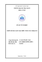 Thiết kế máy rang hạt điều năng suất 20 kg giờ