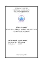 Nghiên cứu cải tiến quy trình sản xuất snack từ da cá chẽm (lates calcarifer)