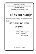 Hệ thống bán hàng tự động