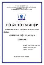 Giám sát điện năng qua internet