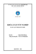 Công tác đào tạo và phát triển nguồn nhân lực tại công ty cổ phần vận tải phượng cường