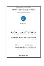 Thực trạng và giải pháp nâng cao chất lượng dịch vụ của một số công ty du lịch hoạt động tại khu vực vịnh hạ long