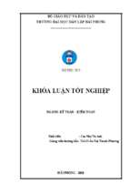 Hoàn thiện tổ chức kế toán thanh toán với người mua, người bán tại công ty cổ phần thương mại và giao nhận vận tải phúc sơn