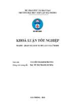 Thực trạng và giải pháp nâng cao chất lượng dịch vụ tiệc tại trung tâm hội nghị tiệc cưới lạc hồng