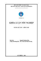 Hoàn thiện tổ chức kế toán thanh toán với người mua, người bán tại công ty tnhh thương mại và dịch vụ trường phi