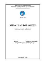 Hoàn thiện công tác kế toán doanh thu, chi phí và xác định kết quả kinh doanh tại công ty cổ phần kho vận ab plus