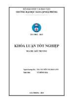 Nghiên cứu các tác động đến môi trường từ hoạt động sản xuất giấy và đề xuất biện pháp giảm thiểu