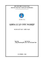 Hoàn thiện công tác kế toán doanh thu, chi phí và xác định kết quả kinh doanh tại công ty cổ phần vận tải taxi cát bi