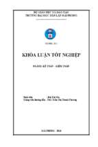 Hoàn thiện tổ chức kế toán thanh toán với người mua, người bán tại công ty cp đt vận tải và dịch vụ xnk xuân trường