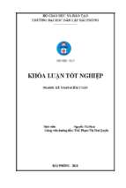 Hoàn thiện công tác kế toán doanh thu, chi phí và xác định kết quả kinh doanh tại công ty tnhh xây dựng và hợp tác phúc linh