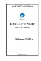 Hoàn thiện công tác kế toán doanh thu, chi phí và xác định kết quả kinh doanh tại công ty cổ phần dịch vụ vận tải thành an phát