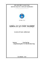 Hoàn thiện công tác kế toán doanh thu, chi phí và xác định kết quả kinh doanh tại công ty tnhh nam trang