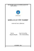 Hoàn thiện công tác kế toán doanh thu, chi phí và xác định kết quả kinh doanh tại công ty cổ phần thiết bị đo lường tân phát