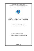 Một số biện pháp cải thiện tình hình tài chính tại xí nghiệp bảo đảm an toàn hàng hải đông bắc bộ