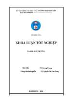 Nghiên cứu ảnh hưởng của một số hoạt động sản xuất tái sinh nhựa và đề xuất biện pháp giảm thiểu ô nhiễm môi trường