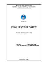 Hoàn thiện công tác lập và phân tích bảng cân đối kế toán tại công ty cổ phần tư vấn đầu tư thương mại và xây dựng hạ tầng đất việt